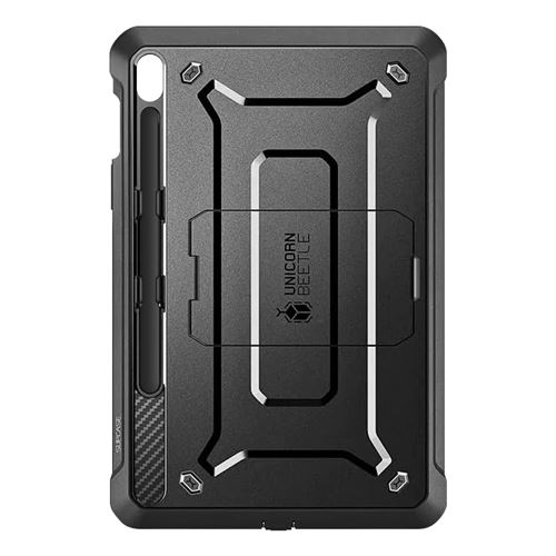 Non Communiqué Noir Coque Intégrale Pour Samsung Tab S9 Fe Et S10 Fe Antichoc Béquille Supcase