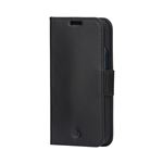 dbramante1928 Copenhagen Slim - Étui à rabat pour téléphone portable - cuir pleine fleur - noir - pour Apple iPhone 13 Pro
