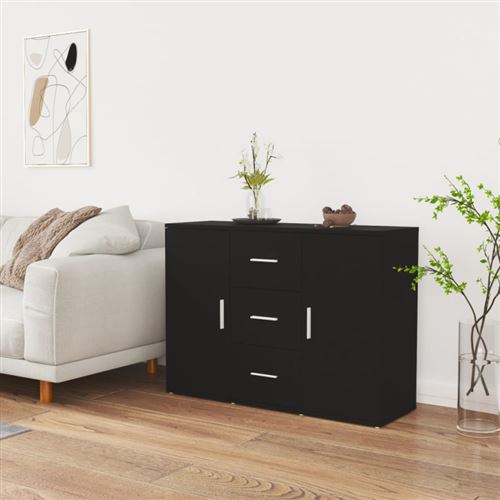 Vidaxl Noir Buffet 91X29,5X65 - Image 3