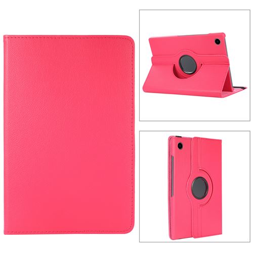 Etui housse protection pour Samsung Galaxy TAB A9 2023 8,7 pouces rotative 360 degrés rose Pochette coque XEPTIO