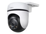 Tapo C510W V1 - Caméra de surveillance réseau - panoramique / inclinaison - extérieur - anti-poussière/résistant aux intempéries - couleur (Jour et nuit) - 3 MP - 2304 x 1296 - 2K - Focale fixe - audio - sans fil - Wi-Fi - 2.4GHz radio - H.264