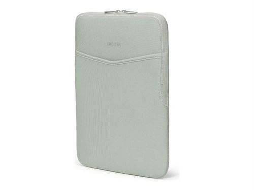 Dicota Sleeve Eco SLIM - Housse d'ordinateur portable - petit - sauge argentée - pour Microsoft Surface Laptop Go, Pro, Pro X