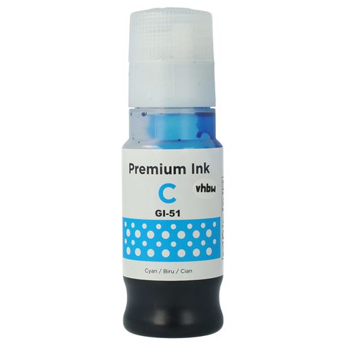 vhbw Encre de recharge remplacement pour Canon GI-71, GI-81, GI-91