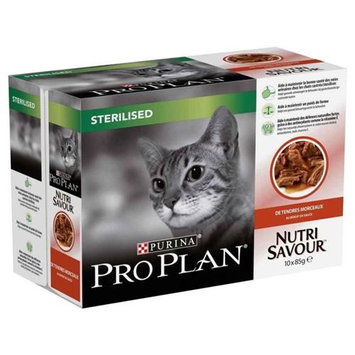 Meilleurs prix pour Proplan Nutrisavour Sterilised en sauce-Nutrisavour Sterilised en sauce