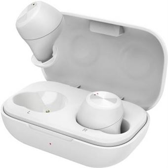 Thomson WEAR7701 Écouteurs intra-auriculaires Bluetooth blanc micro-casque, commande tactile, hydrophobe - 1