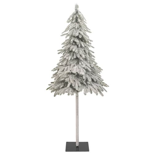 vidaXL Sapin de Noël artificiel avec neige floquée 120 cm