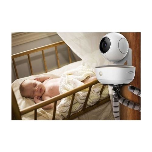 Motorola Nursery VM85 Connect - WiFi Babyphone avec Camera - 5 et  Application Motorola Nursery - Talkie Walkie - Vision Nocturne Infrarouge -  Berceuses : : Bébé et Puériculture