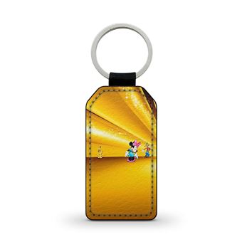 Porte-clés / Breloque Résine Mickey Mouse - Magie De Deb, Violet, Neuf Avec étiquette
