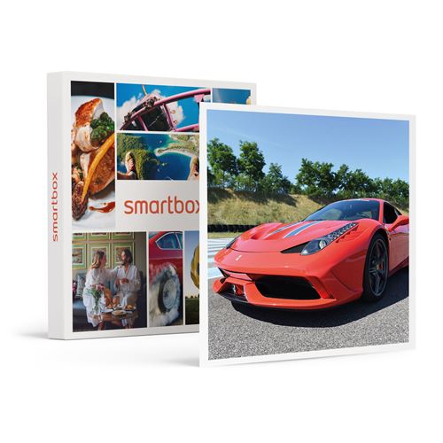 SMARTBOX - Coffret Cadeau Stage de pilotage : 4 tours sur le circuit de l'Anneau du Rhin en Ferrari et Lamborghini ou Porsche-Sport & Aventure