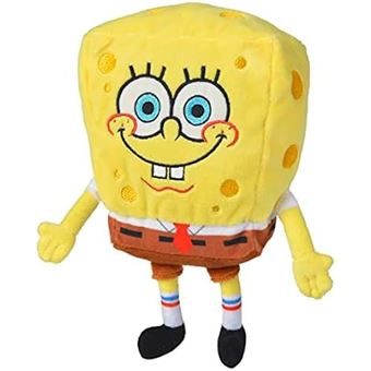 Peluche - SIMBA - Bob l'éponge - 20 cm - Jaune - Interactif et durable - 1