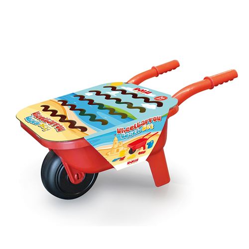 Non Communiqué Rouge Jeu De Brouette Pour La Plage