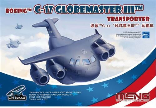 Boeing C-17 Globemaster Iii Transporter - Meng-model