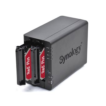 NAS SYNOLOGY DiskStation DS215J ~ 2 baies (livré avec HDD WD Red 2To)