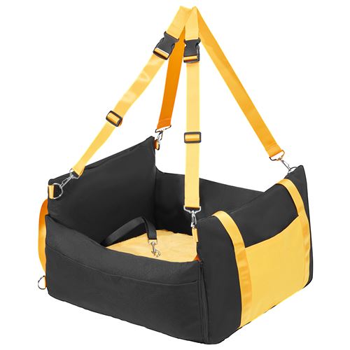VEVOR Siège d'auto pour chiens de petite taille animaux de compagnie 11 kg noir