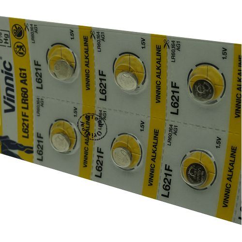 Pack de 10 piles Vinnic compatible avec VINNIC L621F - Otech