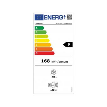 Ce congelateur Integrable SmartFrost propose un volume utile de 95L pour une autonomie de 10,05h, sur une hauteur de niche de 82 cm, a installer sous plan de travail.