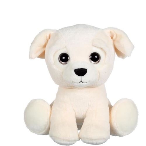 Peluche Chien Puppy Eyes Pets - Gipsy Toys - Creme, 40 Cm