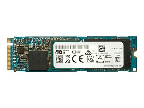 HP - SSD - 2 TB - intern - M.2 - PCIe 3.0 x4 (NVMe) - voor ZBook 15u G5, 15u G6, 15v G5, 17 G4, 17 G5, 17 G6, Create G7; ZBook Fury 15 G8, 17 G8