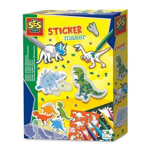 Atelier d’autocollants dinosaures