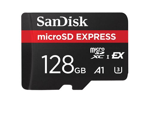 SanDisk Express - Flashgeheugenkaart - 128 GB - microSDXC UHS-I