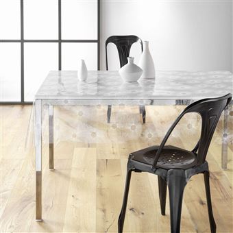 Nappe De Table Transparente PVC - Imperméable, 1,50 Mm D'épaisseur - 140 X 150 Cm