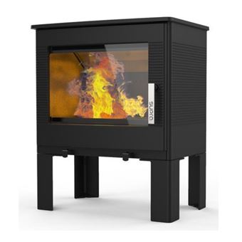 Poêle à bois étanche 7.3kw noir Supra FR9016110B - 1