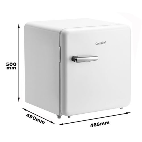 Mini Réfrigérateur Rétro RCD50WH1RT - 47L - 41dB - Blanc - Refrigerateur  bar - Achat & prix