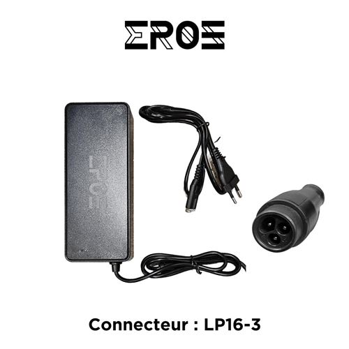  Eroz Chargeur Rapide Universel de Trottinette &Eacute;lectrique pour Batterie 72V 