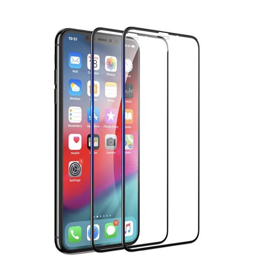 [Pack De 2] Film Vitre En Verre Trempé Pour iPhone XS Max Protection Ecran Intégrale Ultra Résistant Transparent Dureté 9H Sans Bulles Lot De 2 Top4Pc®
