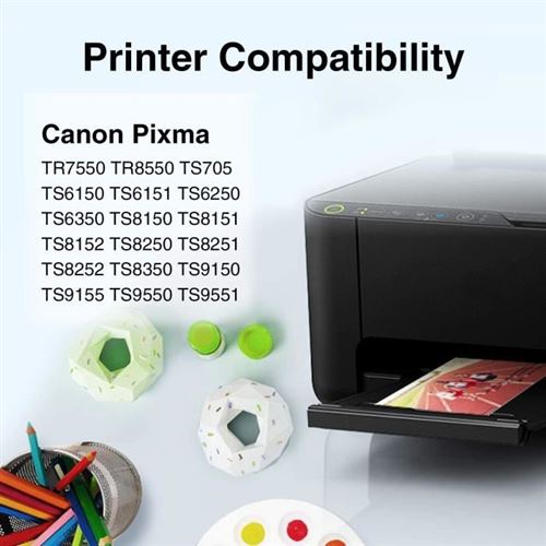 Cartouches encre Imprimante Canon Pixma TS9155 - Compatible PGI