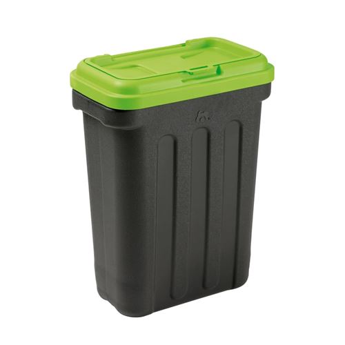 MAELSON Récipient alimentaire animaux de compagnie 15 kg Noir et vert