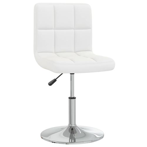 VIDAXL - Chaise de Salle à Manger - Design Moderne - 71 cm - Blanc - Image 2