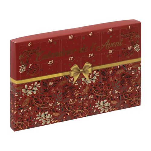 Atmosphera Rouge Calendrier De L'avent Bijoux 21Cm - Image 2