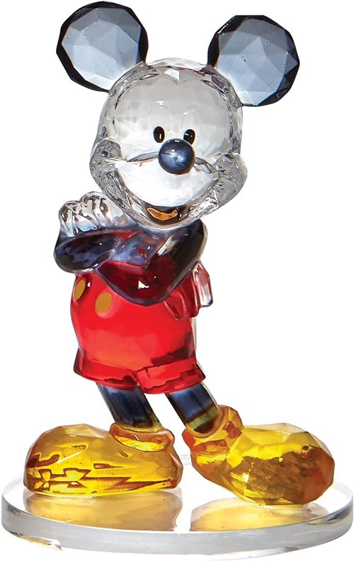 Statuette Disney D56 - Mickey - Facds Mickey Acrylic Facet Collection
