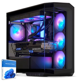 Sedatech PC Gamer Pro Watercooling Large Vision • AMD Ryzen 7 9800X3D • RTX5070Ti • 32Go DDR5 • 2To SSD M.2 • Windows 11 - 1