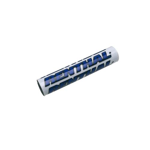 Mousse de guidon RENTHAL SX 240mm blanc/bleu