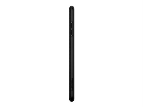 Spigen Liquid Air Armor - Coque de protection pour téléphone portable - polyuréthanne thermoplastique (TPU) - noir mat - pour Samsung Galaxy A8 (2018)