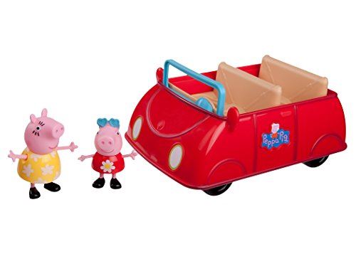 Jazwares Peppa Pig - Peppa’s Car - rouge