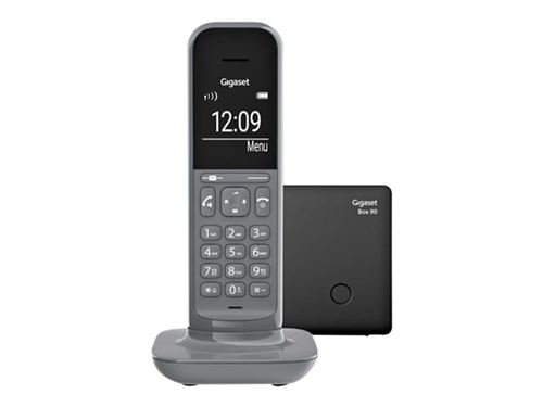 Gigaset CL390 Duo - Snoerloze telefoon met nummerherkenning - ECO DECTGAP - donkergrijs + extra handset
