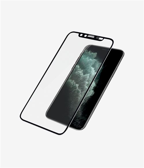 PanzerGlass Edge-to-Edge Cam Slider - Schermbeschermer voor mobiele telefoon - glass - framekleur black - voor Apple iPhone 11 Pro Max, XS Max