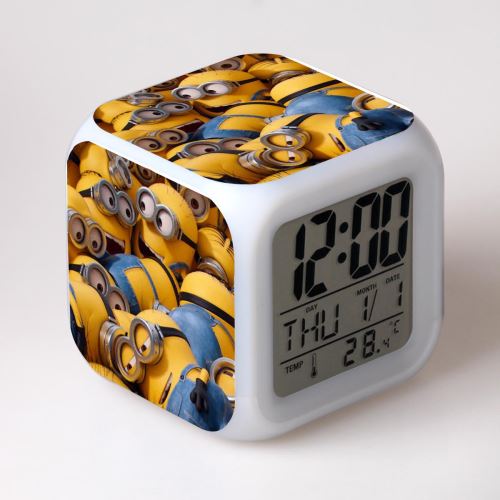 Stack - Réveil Enfant - Design Minions - LED - Image 2