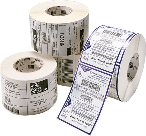 Zebra Z-Select 2000T Blanc - Étiquettes à imprimer (Blanc, Transfert thermique, 102 x 38 mm)