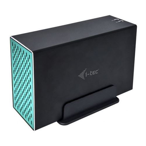 i-tec i-tec usb-a/c 2x 3.5in hdd ext noir