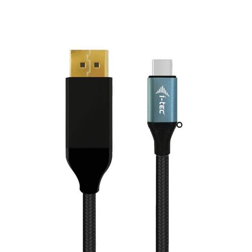 i-tec i-tec usb-c to dp cable 150cm i-tec usb-c to dp 4k cable 150cm noir