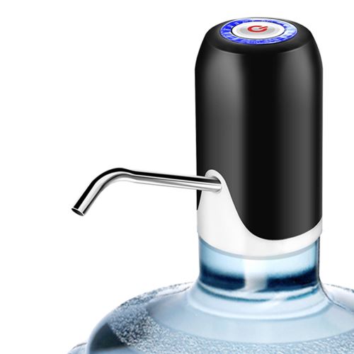 Distributeur de pompe à eau de 5 gallons : pompe à bouteille électrique  universelle, portable, chargement automatique par USB, batterie  rechargeable