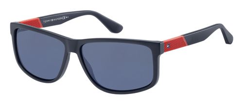 Tommy Hilfiger lunettes de soleil TH1560/S FLL 60KU hommes bleu/rouge