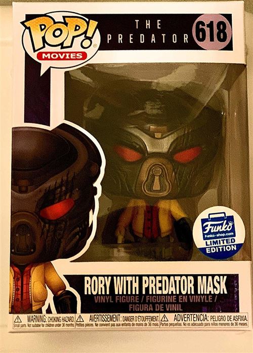 Funko Pop ! Films : Le Predator Rory avec Masque + Pop Protector
