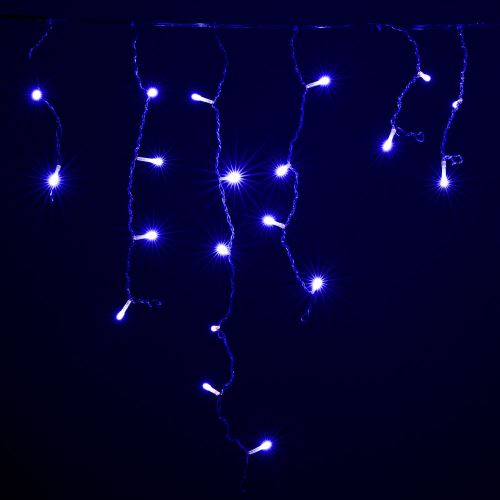 Rideau Guirlande LED Bleu