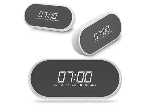 Enceinte Bluetooth et Réveil Baseus Encok - Blanc