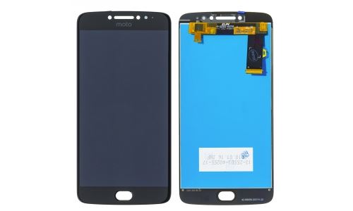 Vitre tactile et écran LCD pour Motorola Moto-E4+ coloris noir